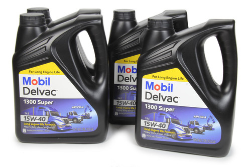 Motor Oil - Delvac 1300 Super - Diesel - 15W40 - Synthetic - 1 gal Jug - Set of 4 Motor Oil - Delvac 1300 Super - Diesel - 15W40 - Synthetic - 1 gal Jug - Set of 4