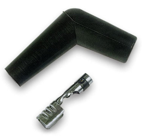 Boot / Terminal Kit - Blue Max - Spark Plug - 8 mm - 135 Degree - Black - Set of 8