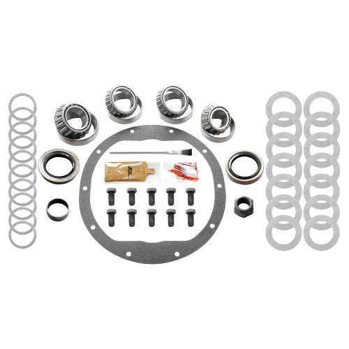 Differential Install Kit - Master - Bearings / Crush Sleeve / Gaskets / Hardware / Seals / Shims / Thread Locker - 8.5 in - GM 10-Bolt - Kit