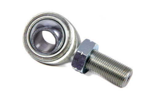 Rod End - Spherical - 5/8 in Bore - 5/8-18 in Left Hand Male Thread - Jam Nut Included - Steel Ball - Steel - Zinc Oxide - Each