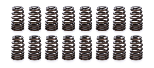 Valve Spring - RPM Series - Ovate Beehive Spring - 386 lb/in Spring Rate - 1.181 in Coil Bind - 1.077 in / 1.282 in OD - Set of 16