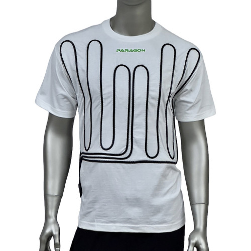 Cooling Shirt - Paragon - Kink Free Water Tubing - Right Side Exit - Cotton - Short Sleeve - White - Large - Each Cooling Shirt - Paragon - Kink Free Water Tubing - Right Side Exit - Cotton - Short Sleeve - White - Large - Each