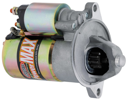 Starter - PowerMAX - 4.25:1 Gear Reduction - Natural - 157 / 164 Tooth Flywheel - 3/4 in Depth - Small Block Ford - Each
