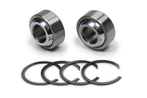 Spherical Bearing - SIB Series - 0.500 in ID - 1.060 in OD - 0.625 in Thick - Snap Rings Included - Steel - Pair Spherical Bearing - SIB Series - 0.500 in ID - 1.060 in OD - 0.625 in Thick - Snap Rings Included - Steel - Pair