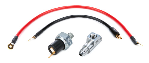 Warning Light Sender Kit - Fuel Pressure - 4 psi - 1/8 in NPT Male - Sender / Wiring - Kit