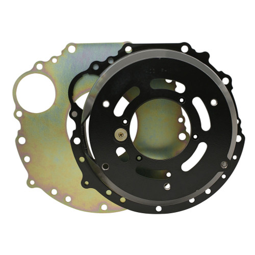 Bellhousing - QuickTime - Hardware Included - SFI 6.1 - Steel - Black Powder Coat - Toyota JZ-Series - Kit