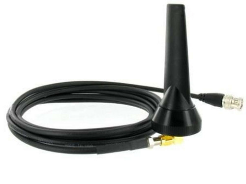 Antenna - 6 in Tall - 3DB Phantom - Roof Mount - 9 ft Cable - Stainless - Polished - Racing Electronics Systems - Kit