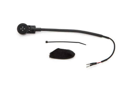 Helmet Boom Mic - Standard Flex - Wire Ends - Each