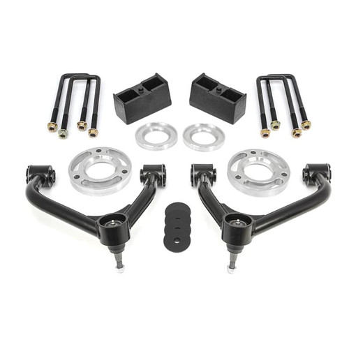 Suspension Lift Kit - SST - 2 in Lift - Spacers / Control Arms / Ball Joints / Block / U-Bolts Included - GM Fullsize Truck 2019-24 - Kit