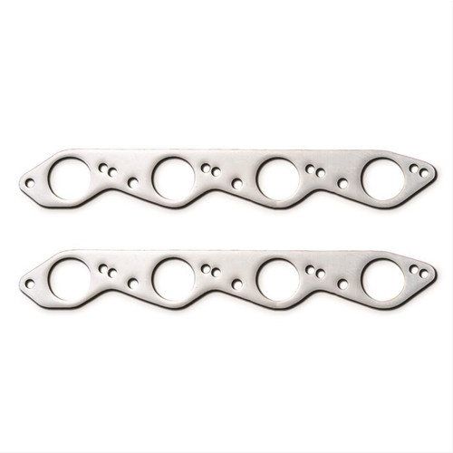 Exhaust Header / Manifold Gasket - 2.028 in Round Port - Graphite - Big Block Chevy - Pair