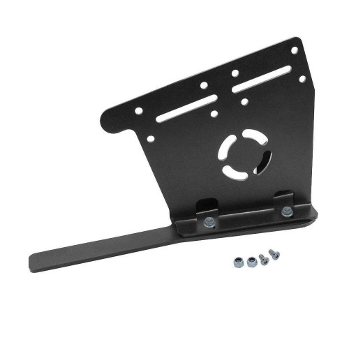 Radio Mount - Bolt-On - Steel - Black Powder Coat - Jeep Gladiator 2020-25 / Jeep Wrangler JL 2018-2025 - Kit