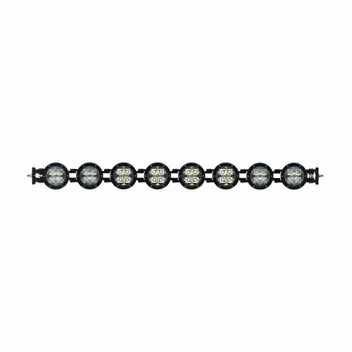 Light Bar - 360 Connect Series - Adjustable Curved - Spot / Driving - LED - 40 in Long - Multi-Color - Brackets / Hardware / Wiring Included - Aluminum - Black Powder Coat - Kit