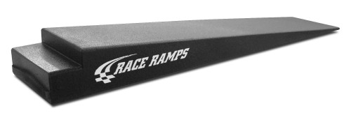 Trailer Ramp - 8 in Height - 74 in Long - 14 in Wide - 5 in Trailer Lip - 6.3 Degree Incline - 1500 lb Capacity - 1-Piece Design - Foam - Black - Pair
