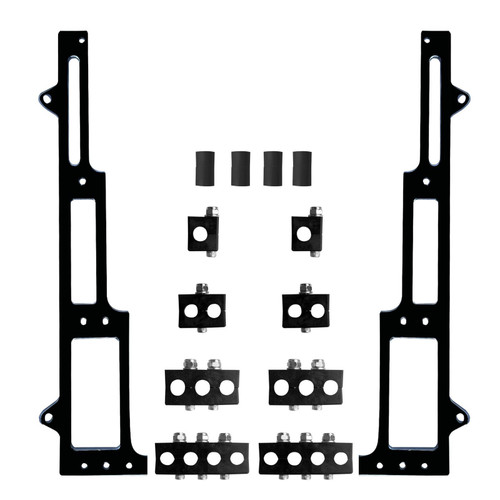 Spark Plug Wire Loom - Valve Cover Mount - 10.4 mm - Vertical - Black Bracket Included - Plastic - Black - Clamp Style - Big Block Chevy - Kit Spark Plug Wire Loom - Valve Cover Mount - 10.4 mm - Vertical - Black Bracket Included - Plastic - Black - Clamp Style - Big Block Chevy - Kit