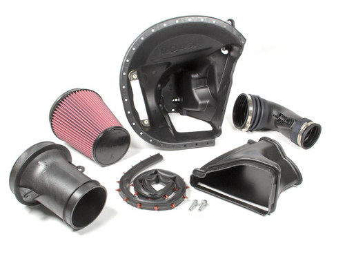 Air Induction System - Reusable Oiled Filter - Plastic - Black - Ford V6 - Ford Mustang 2015-17 - Kit