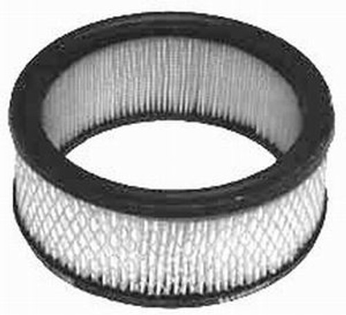 Air Filter Element - Round - 6.375 in Diameter - 2.5 in Tall - Wire Mesh Included - Paper - White - Universal - Each Air Filter Element - Round - 6.375 in Diameter - 2.5 in Tall - Wire Mesh Included - Paper - White - Universal - Each