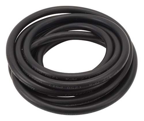 Hose - Twist-Lok - 8 AN - 25 ft - Rubber - Black - Each