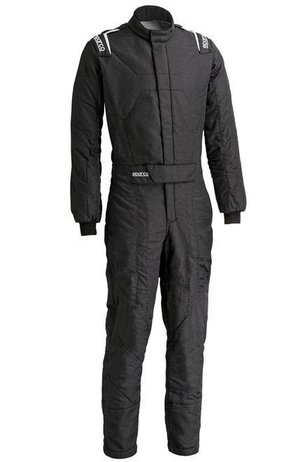 Driving Suit - Stint - 1-Piece - SFI 3.2A/5 - Double Layer - Aramid / Nomex - Black - 2X-Large/3X-Large - Each Driving Suit - Stint - 1-Piece - SFI 3.2A/5 - Double Layer - Aramid / Nomex - Black - 2X-Large/3X-Large - Each