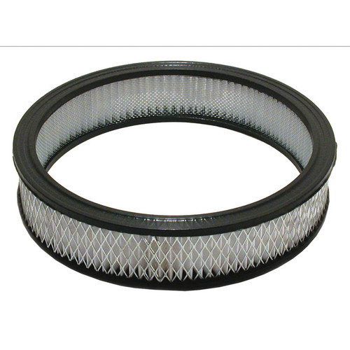 Air Filter Element - Round - 9 in Diameter - 2 in Tall - Paper - White - Each Air Filter Element - Round - 9 in Diameter - 2 in Tall - Paper - White - Each