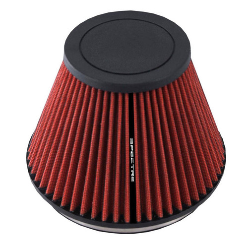 Air Filter Element - HPR - Conical - 7.219 in Base Diameter - 3.906 in Top Diameter - 5.719 in Tall - 6 in Flange - Non-Woven Synthetic - Red - Universal - Each
