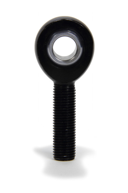 Rod End - Spherical - 7/16 in Bore - 7/16-20 in Right Hand Male Thread - Steel Ball - Aluminum - Black Anodized - Each