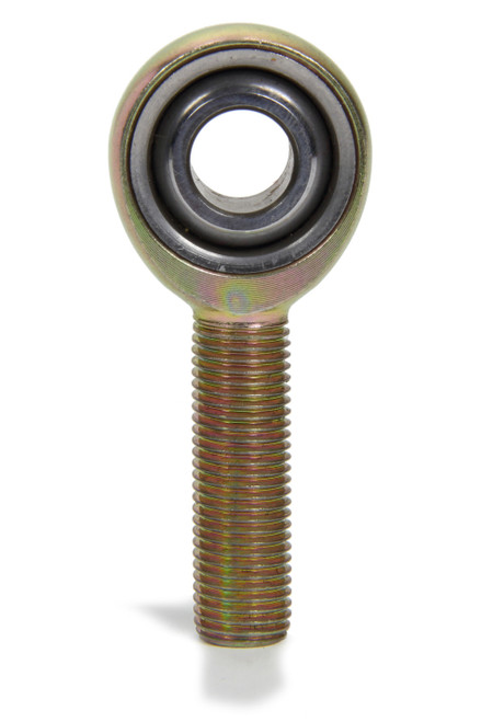 Rod End - Spherical - 7/16 in Bore - 7/16-20 in Left Hand Male Thread - Steel Ball - Steel - Nickel Plated - Each
