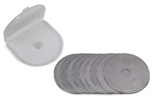 Tire Groover Blade - Ring Blade - 1/8 in Deep Cut - Steel - Natural - Trick Race Parts Ultimate Siper - Set of 10