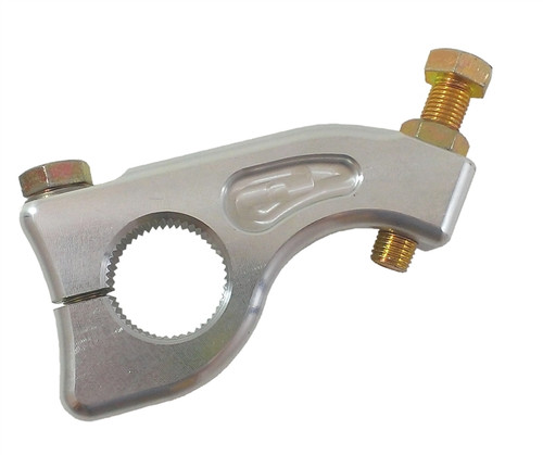 Torsion Arm Stop - 1 in Spline - Hardware Included - Aluminum - Natural - Triple X Midget - Each