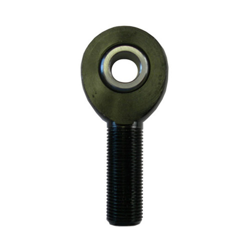 Rod End - Spherical - 1/2 in Bore - 5/8-18 in Right Hand Male Thread - PTFE Lined - Steel Ball - Aluminum - Black Anodized - Each