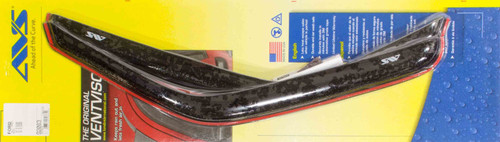 Side Window Visor - Original Ventvisor - Stick-On - Front - Plastic - Dark Smoke - Extended or Standard Cab - Ford Compact Truck / Mazda B-Series 1993-2011 - Pair