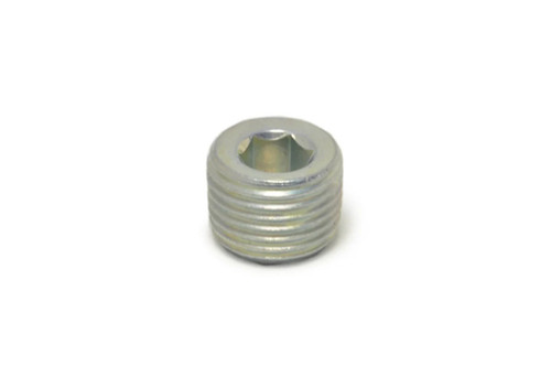 Fitting - EGT Sensor Plug - 1/8 in NPT - Hex Head - Steel - Zinc Oxide - Each