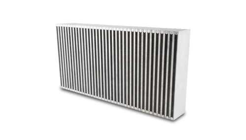 Intercooler Core - Vertical Flow - 24 x 3.5 x 12 in Tall - Aluminum - Natural - Each