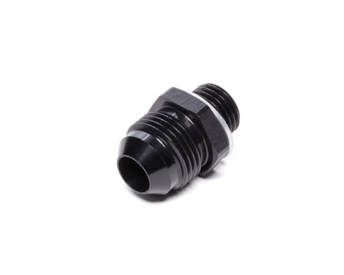 Fitting - Adapter - Straight - 8 AN Male to 14 mm x 1.50 Male - Aluminum - Black Anodized - Each
