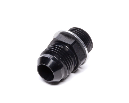 Fitting - Adapter - Straight - 10 AN Male to 20 mm x 1.50 Male - Aluminum - Black Anodized - Each