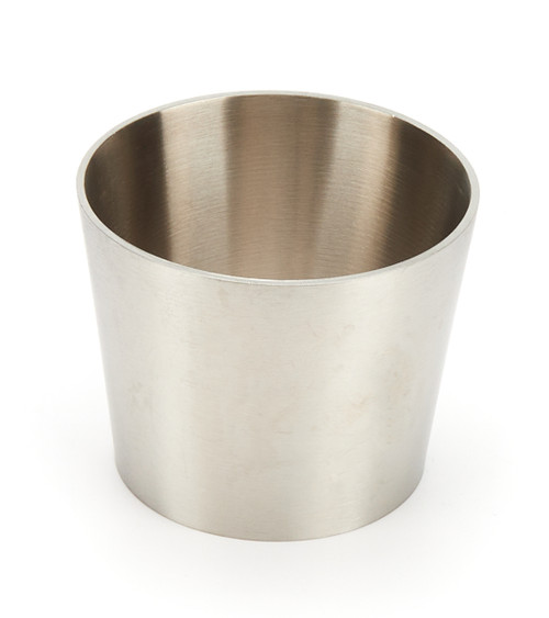 Exhaust Pipe Reducer - 2 in OD to 2.5 in OD - 2 in Long - Stainless - Natural - Each