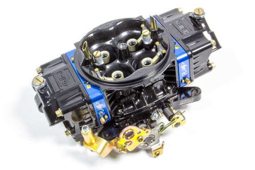 Carburetor - HP - 4-Barrel - 750 CFM - Square Bore - No Choke - Mechanical Secondary - Dual Inlet - Aluminum - Black Powder Coat / Blue Anodized - Methanol - Each Carburetor - HP - 4-Barrel - 750 CFM - Square Bore - No Choke - Mechanical Secondary - Dual Inlet - Aluminum - Black Powder Coat / Blue Anodized - Methanol - Each