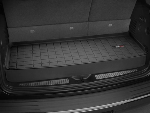 Cargo Liner - Behind 3rd Row - Plastic - Black / Textured - Jeep Grand Cherokee L 2021-25 - Each