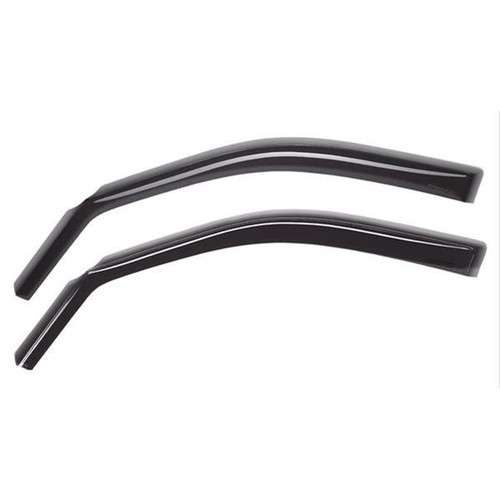 Side Window Visor - Snap-In - Front - 3 mm Thick - Plastic - Dark Smoke - GM Midsize Truck 2016-17 - Pair Side Window Visor - Snap-In - Front - 3 mm Thick - Plastic - Dark Smoke - GM Midsize Truck 2016-17 - Pair
