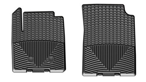 Floor Mat - All Weather - Front - Rubber - Black / Textured - GM Midsize Truck 2015-22 - Pair