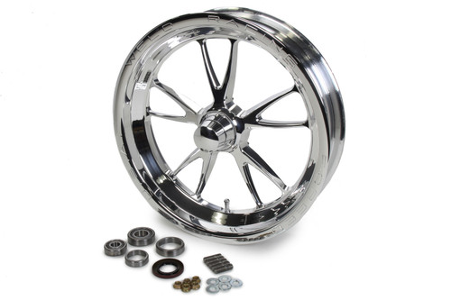 Wheel - Full Throttle Frontrunner - 15 x 3.5 in - 1.750 in Backspace - Anglia Spindle - Aluminum - Polished - Each