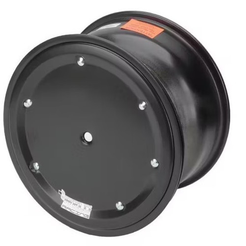 Wheel - Sprint Direct Mount - 15 x 8 in - 3.000 in Backspace - 5 x 9.75 in Bolt Pattern - Black Cover - Aluminum - Black Anodized - Each