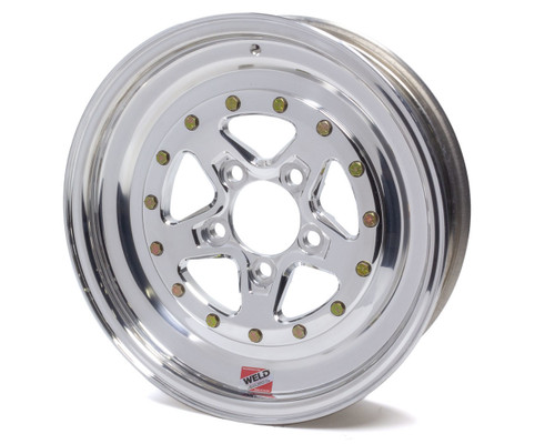 Wheel - Alumastar - 15 x 3.5 in - 1.750 in Backspace - 5 x 4.50 in Bolt Pattern - Aluminum - Polished - Each