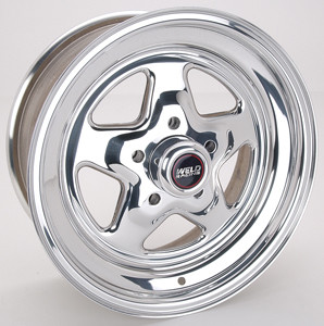 Wheel - Prostar - 15 x 7 in - 4.500 in Backspace - 5 x 4.50 in Bolt Pattern - Aluminum - Polished - Each