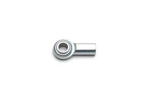 Rod End - Spherical - 3/8 in Bore - 5/16-24 in Right Hand Female Thread - Steel Ball - Steel - Zinc Oxide - Each