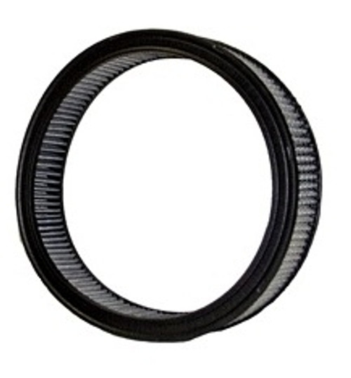 Air Filter Element - Round - 16 in Diameter - 3 in Tall - Wire Mesh Included - Paper - White - Asphalt - Each Air Filter Element - Round - 16 in Diameter - 3 in Tall - Wire Mesh Included - Paper - White - Asphalt - Each