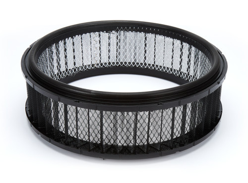 Air Filter Element - Qualifying Classic Profile - Round - 14 in Diameter - 4 in Tall - Wire Mesh Included - Mesh Only - Each