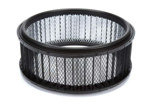 Air Filter Element - Classic Profile - Round - 14 in Diameter - 5 in Tall - Wire Mesh Included - Qualifying - Mesh Only - Each