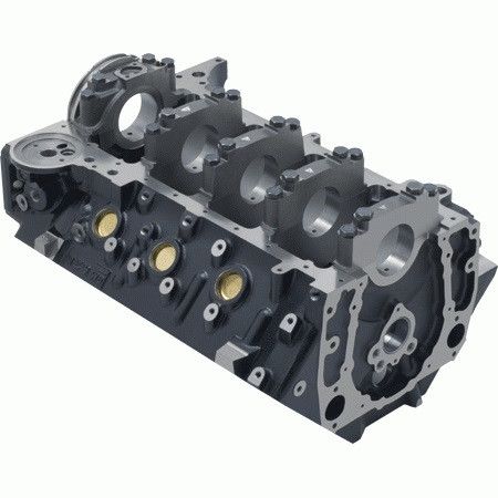 Engine - Mark IV / Gen VI - Bare Block - 4.470 in Bore - 9.800 in Deck - 4-Bolt Mains - 1-Piece Seal - Iron - Big Block Chevy - Each
