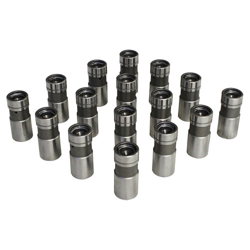 Lifter - Direct Lube - Hydraulic Flat Tappet - 0.874 in OD - Ford V8 - Set of 16