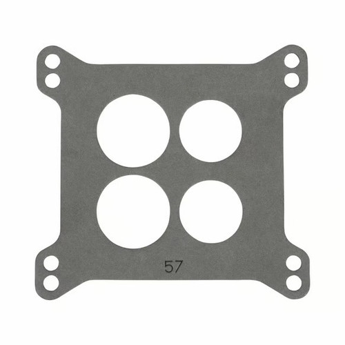 Carburetor Base Plate Gasket - 4-Barrel - 4 Hole - 0.063 in Thick - Composite - Square Bore - Each